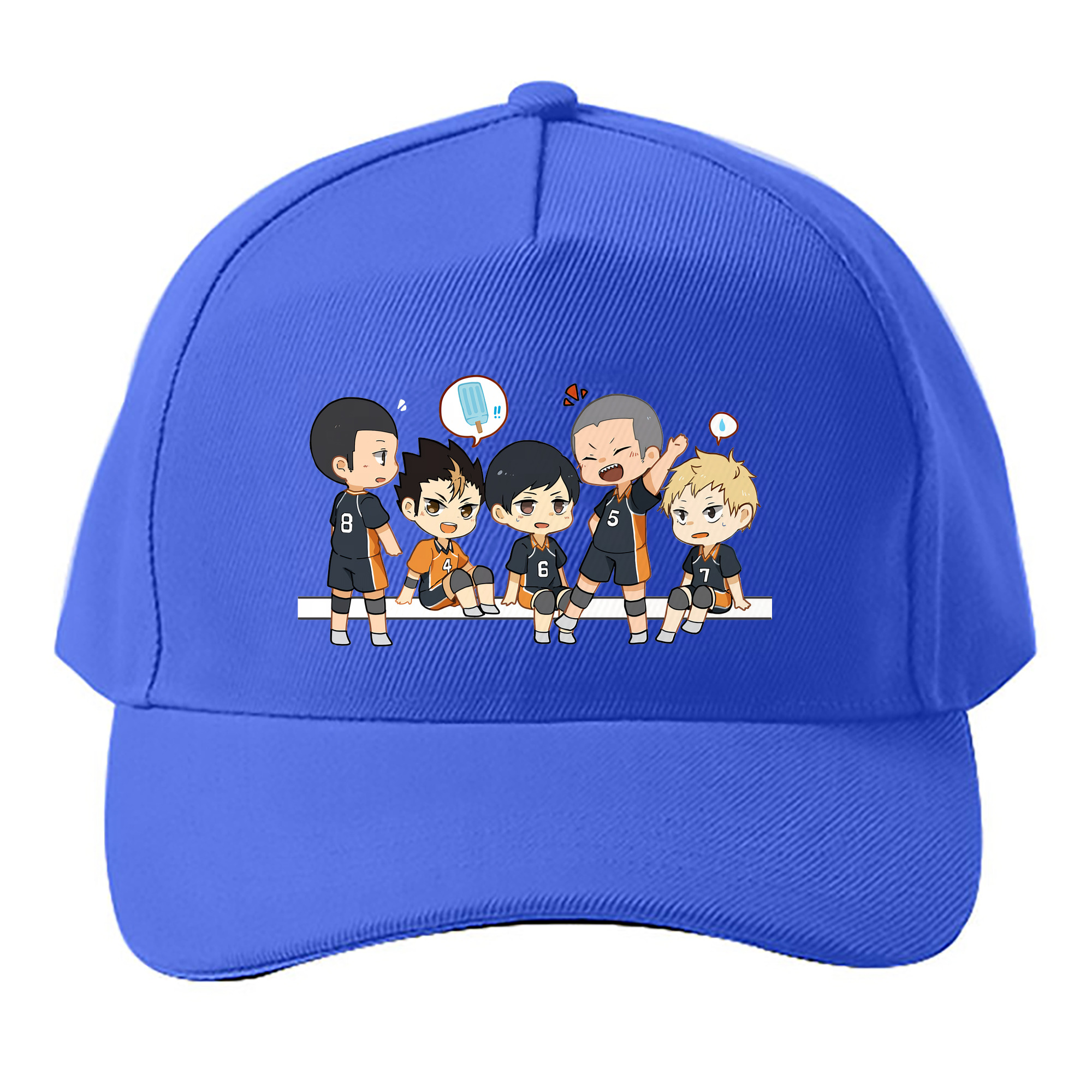 （画像用） ハイキュー!! Haikyu!! ベースボールキャップ 綿100％ 男女兼用 帽子 スポーツ